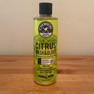 Chemical Guys CWS_301_16 - Citrus Wash & Gloss Concentrated Car Wash (16 oz)